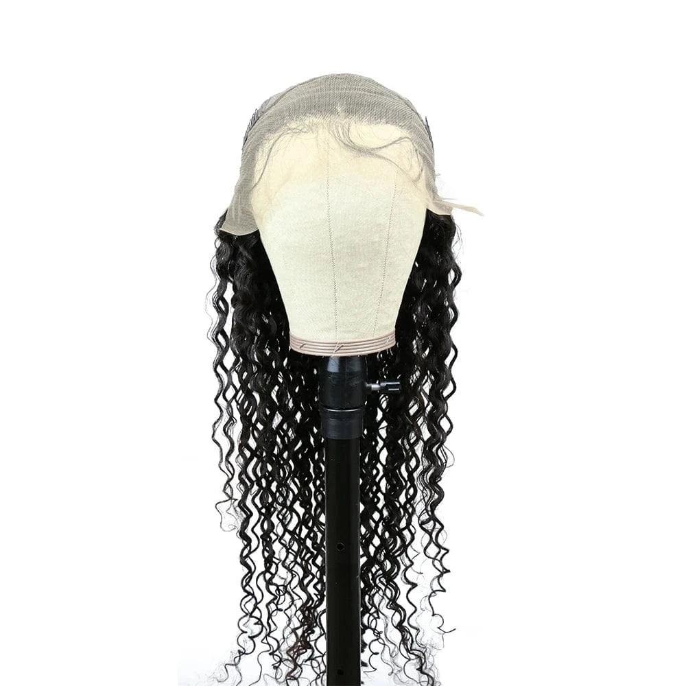 20 Inches / WW Already Made Human Hair Wigs,Transparent 150% 7a Grade Perruques-naturel Cheveux Humain,13*4 Perruques Lace Front