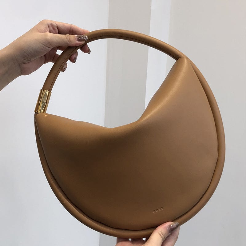 2022 100% Genuine Leather Handbag Shoulder Sling Bag Latest Trendy Handbags women circular Ladies Purses Handbags