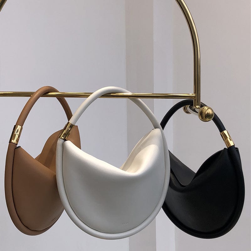 2022 100% Genuine Leather Handbag Shoulder Sling Bag Latest Trendy Handbags women circular Ladies Purses Handbags