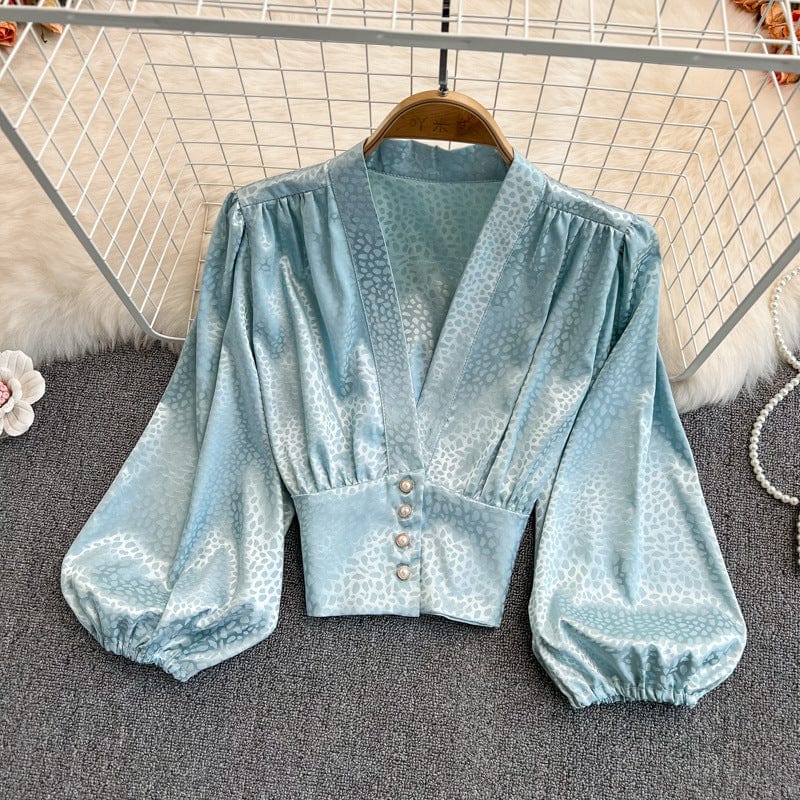 2022 best sell Leopard print shirt elegant women ladies' blouses tops for women