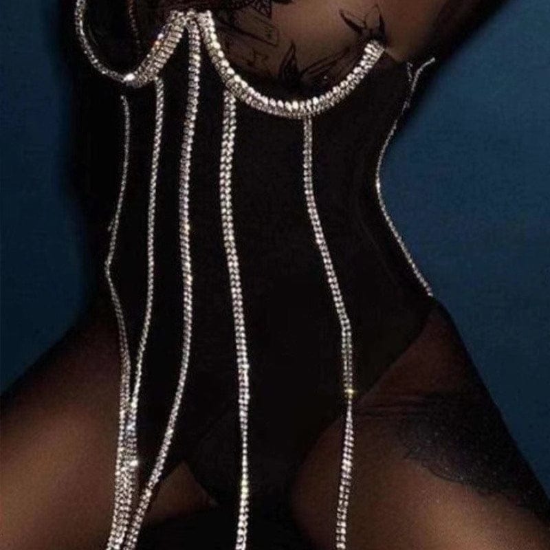2022 Bodysuit Crystal Corset New Fashion Women Sexy Corset Top
