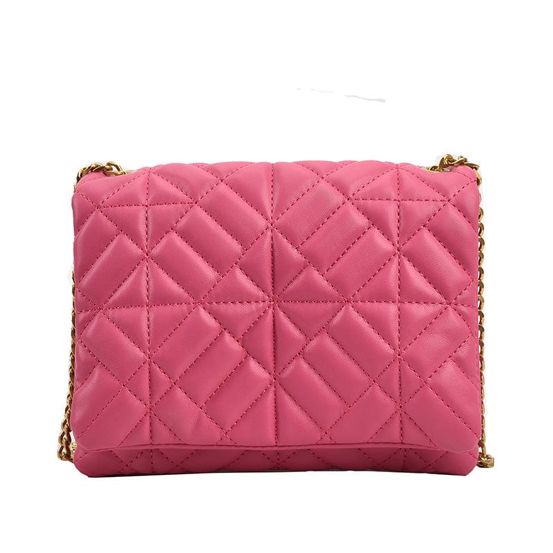 2022 Chain Shoulder Crossbody Bag Envelope Luxury PU Leather Quilted Handbags Purses for Women Wholesale