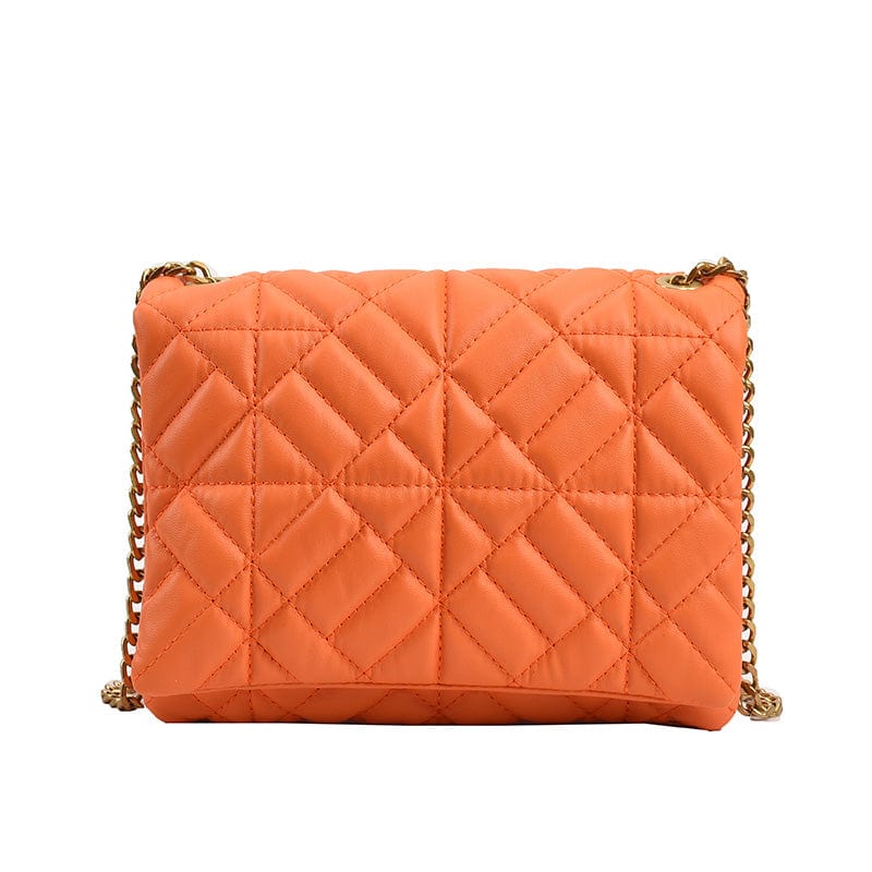 2022 Chain Shoulder Crossbody Bag Envelope Luxury PU Leather Quilted Handbags Purses for Women Wholesale