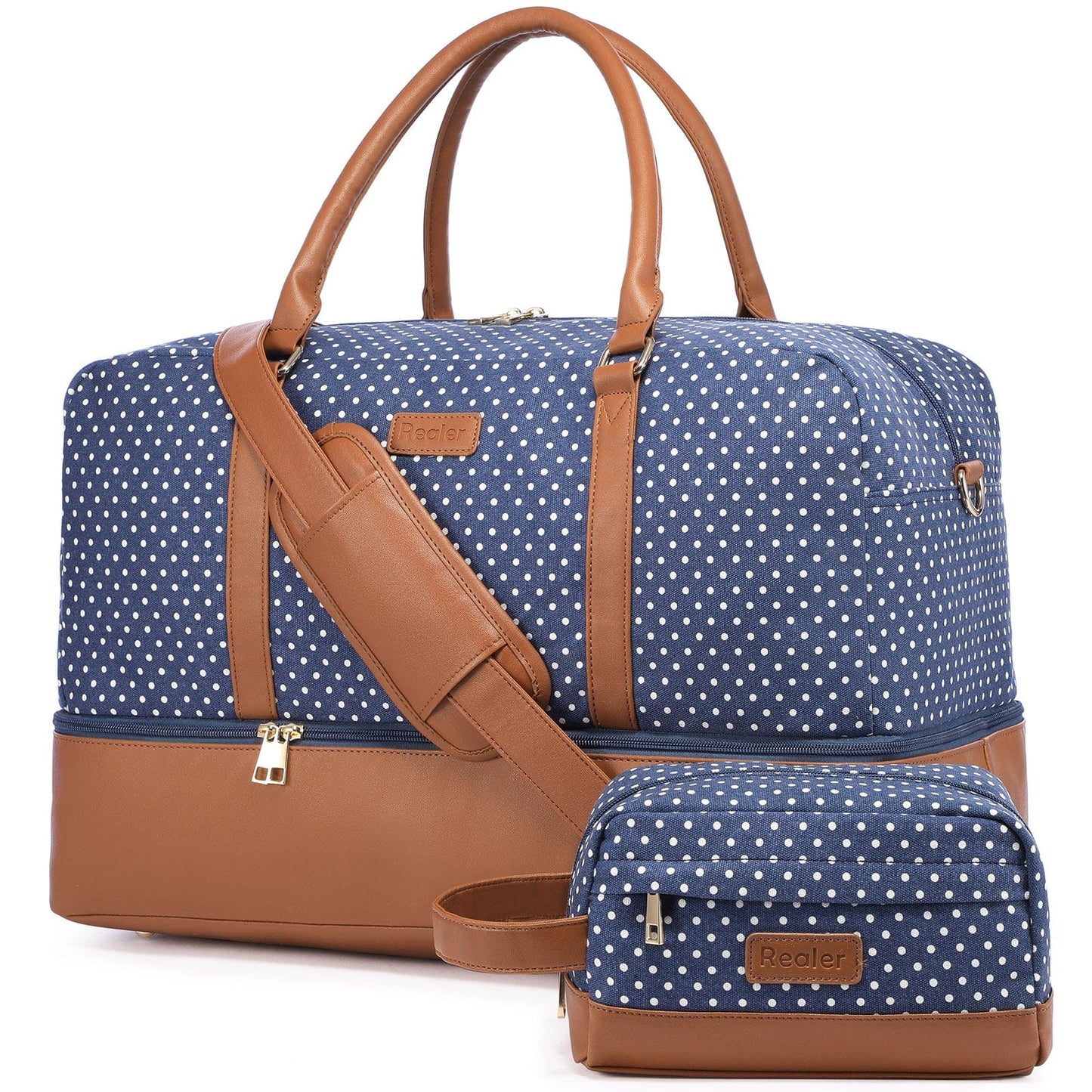 2022 Custom Wholesale Large Overnight Travel Duffel Bag Weekender with Shoe Compartment women Large Carry on luggage travel bags