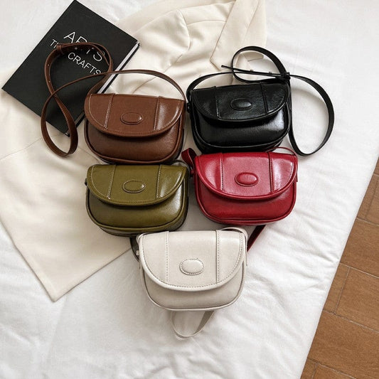 2022 Designer Saddle Crossbody Bags for Women Retro Fashion Bags Women Handbags Ladies Luxury