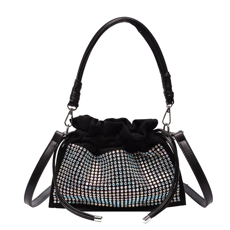 2022 Factory Wholesale Rivets Purses Ladies Bucket Handbags Females Luxury Hand Bags For Young Woman