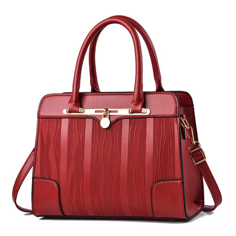 2022 Fashion Designer PU Leather Elegant Female Handbag Trunk Tote Hand Bags Ladies Luxury New Design