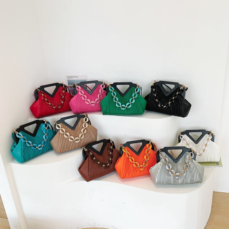 2022 Fashion Designer Purses Wholesale Chains Custom Shoulder Bag PU Leather Bags Women Handbags Ladies Luxury