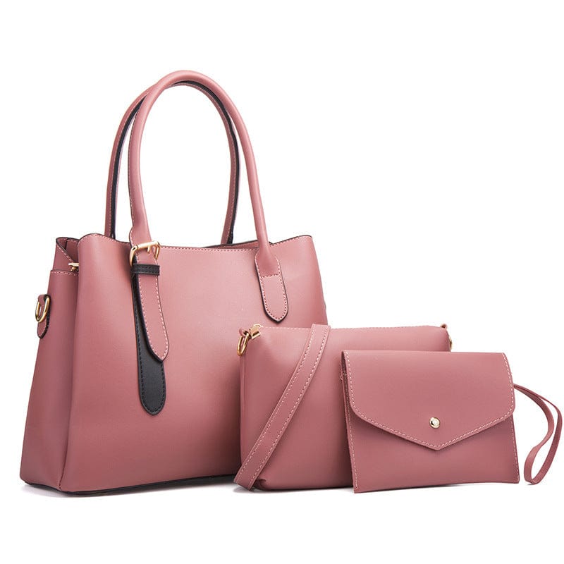 2022 Fashion Oversize Custom Logo 3 Pcs In 1 Ladies Luxury Designer purses Handbags Set for Women Hand Bags