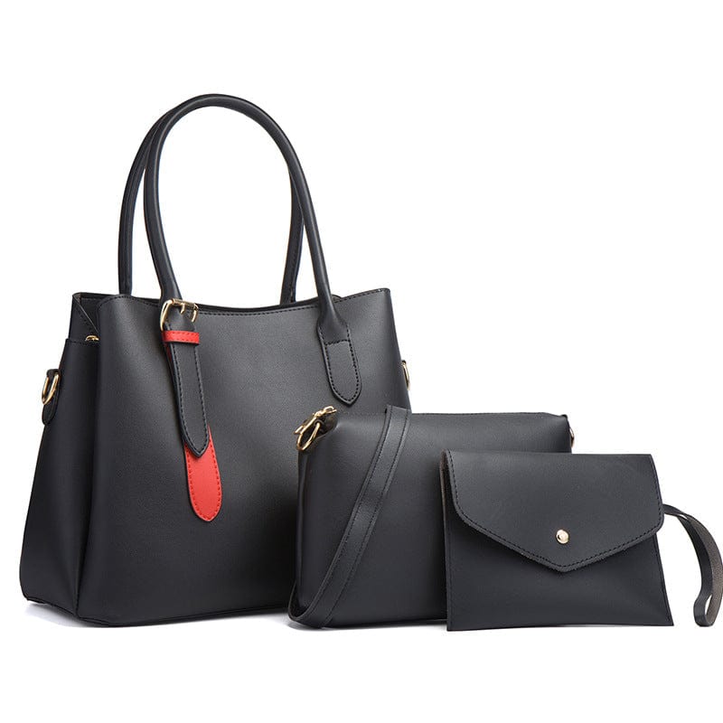 2022 Fashion Oversize Custom Logo 3 Pcs In 1 Ladies Luxury Designer purses Handbags Set for Women Hand Bags