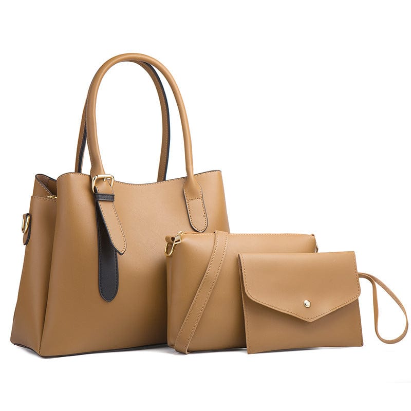 2022 Fashion Oversize Custom Logo 3 Pcs In 1 Ladies Luxury Designer purses Handbags Set for Women Hand Bags