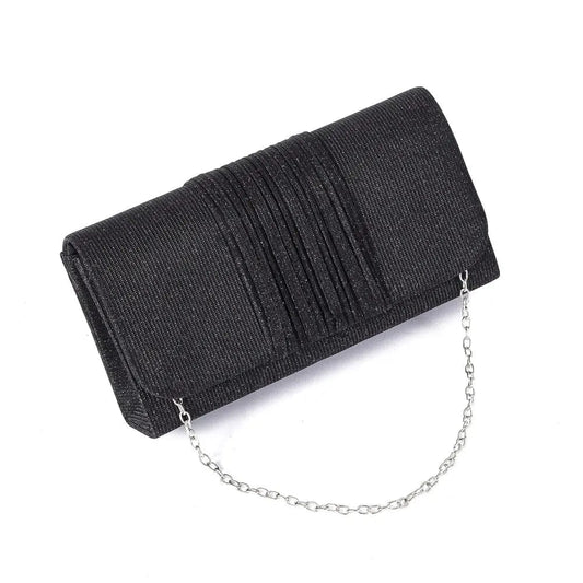 2022 Fold Evening Gift Bag Manufacturer Exclusively For Spot Clutches Flashing Material Women's Evening Clutch Bag