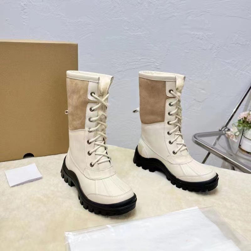 2022 high quality Wholesale fashion real fur women winter snow boots shoes