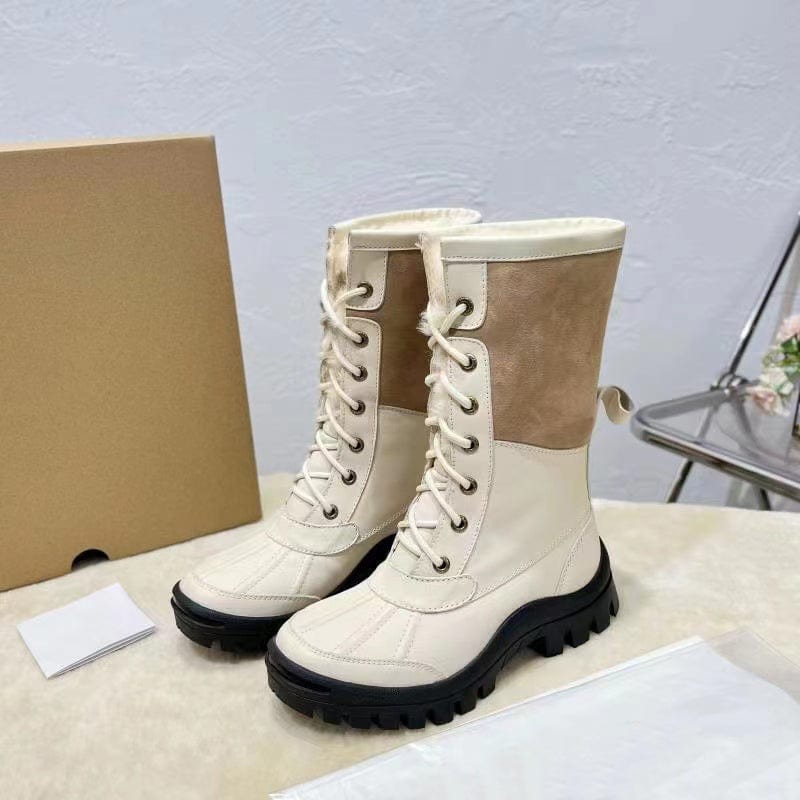 2022 high quality Wholesale fashion real fur women winter snow boots shoes