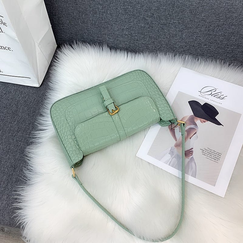 2022 Hot Selling crocodile pattern Handbags Fashion Printed Handbag Shoulder Custom Logo Large Capacity Purse and Bags Handbags