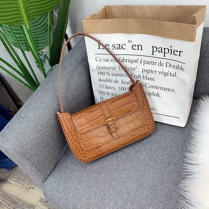 2022 Hot Selling crocodile pattern Handbags Fashion Printed Handbag Shoulder Custom Logo Large Capacity Purse and Bags Handbags