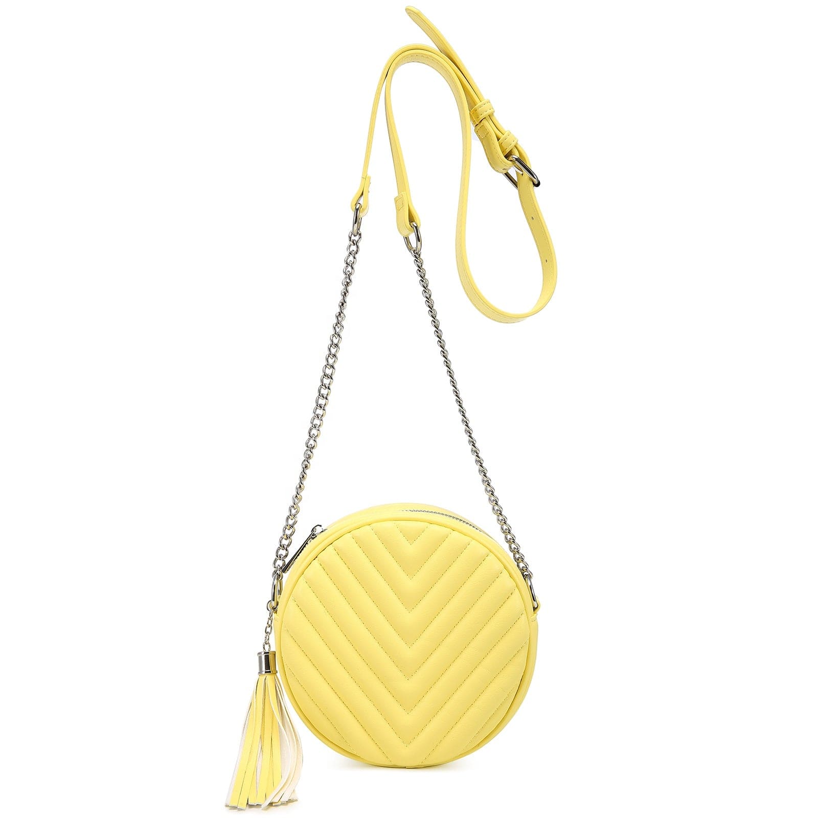 2022 LOVEVOOK factory Crossbody Bags Faux Leather shoulder bags with Tassel for Women Round square shoulder bags ladies Purses