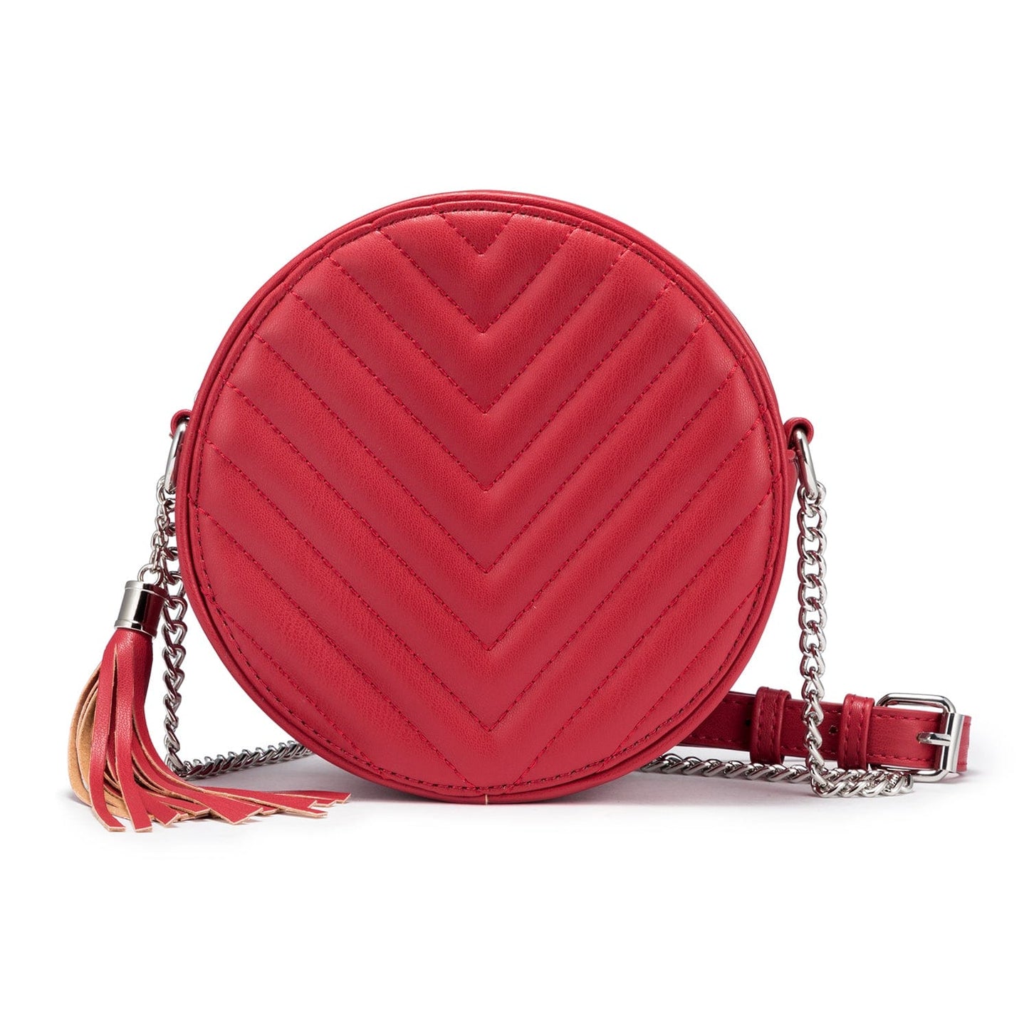 2022 LOVEVOOK factory Crossbody Bags Faux Leather shoulder bags with Tassel for Women Round square shoulder bags ladies Purses