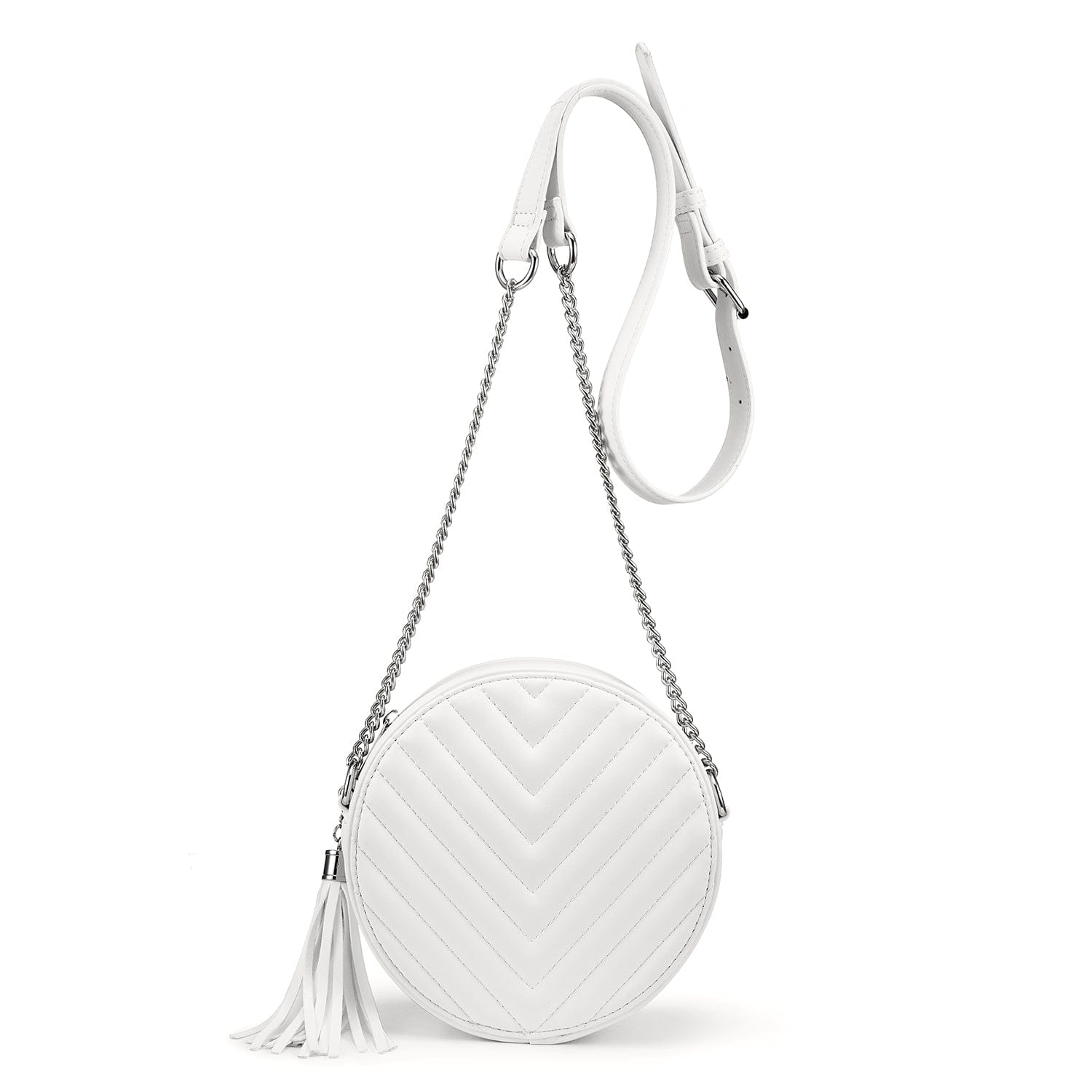 2022 LOVEVOOK factory Crossbody Bags Faux Leather shoulder bags with Tassel for Women Round square shoulder bags ladies Purses