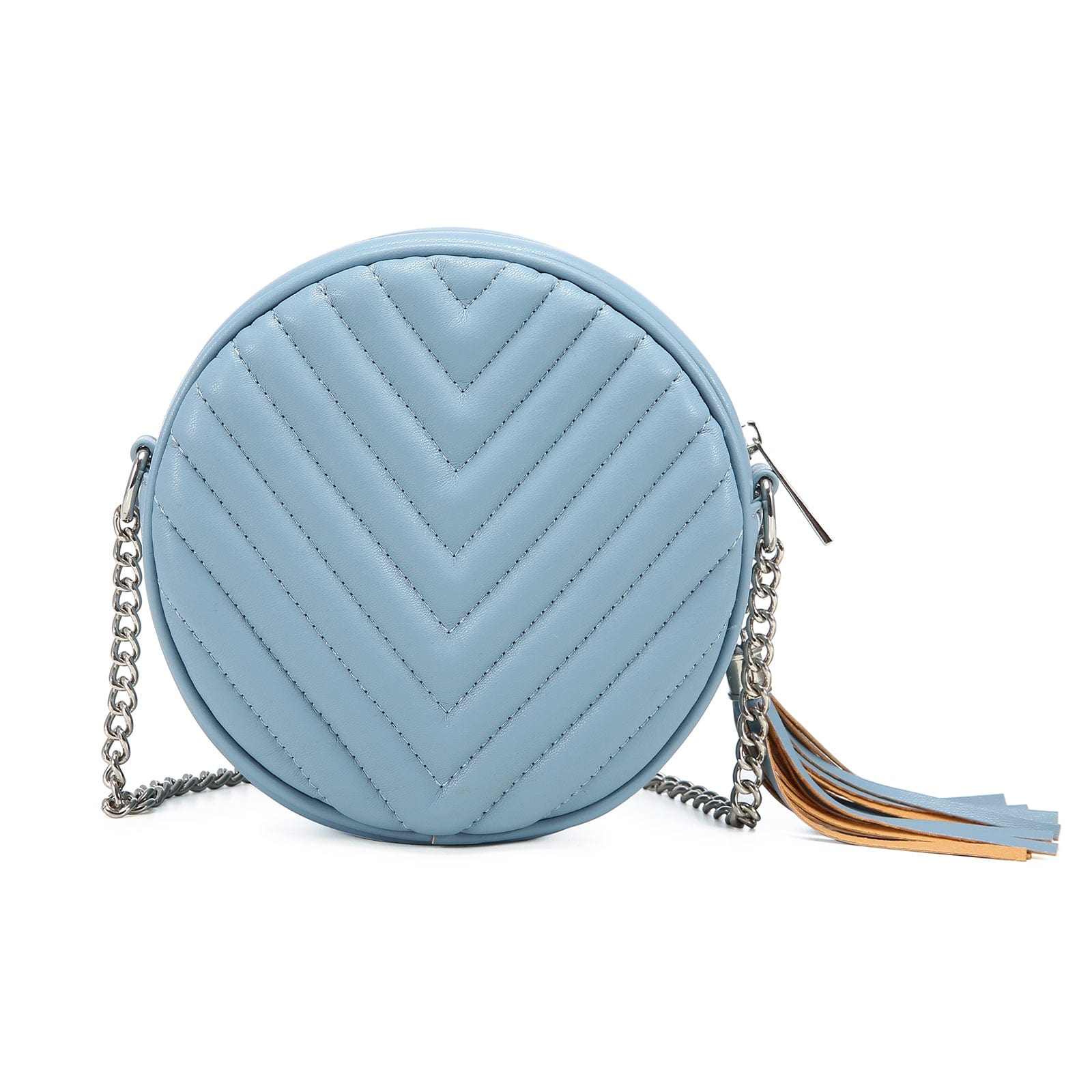 2022 LOVEVOOK factory Crossbody Bags Faux Leather shoulder bags with Tassel for Women Round square shoulder bags ladies Purses