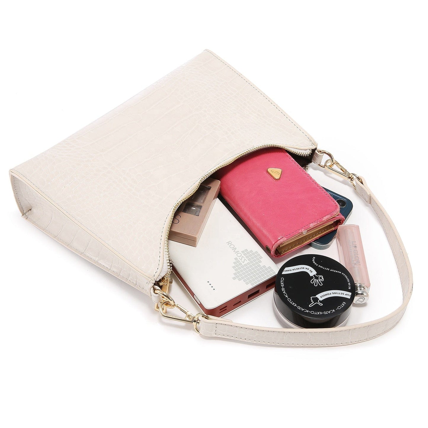 2022 LOVEVOOK fashion small shoulder bag Crocodile crossbody bag casual handbags for women luxury custom logo small girls purses