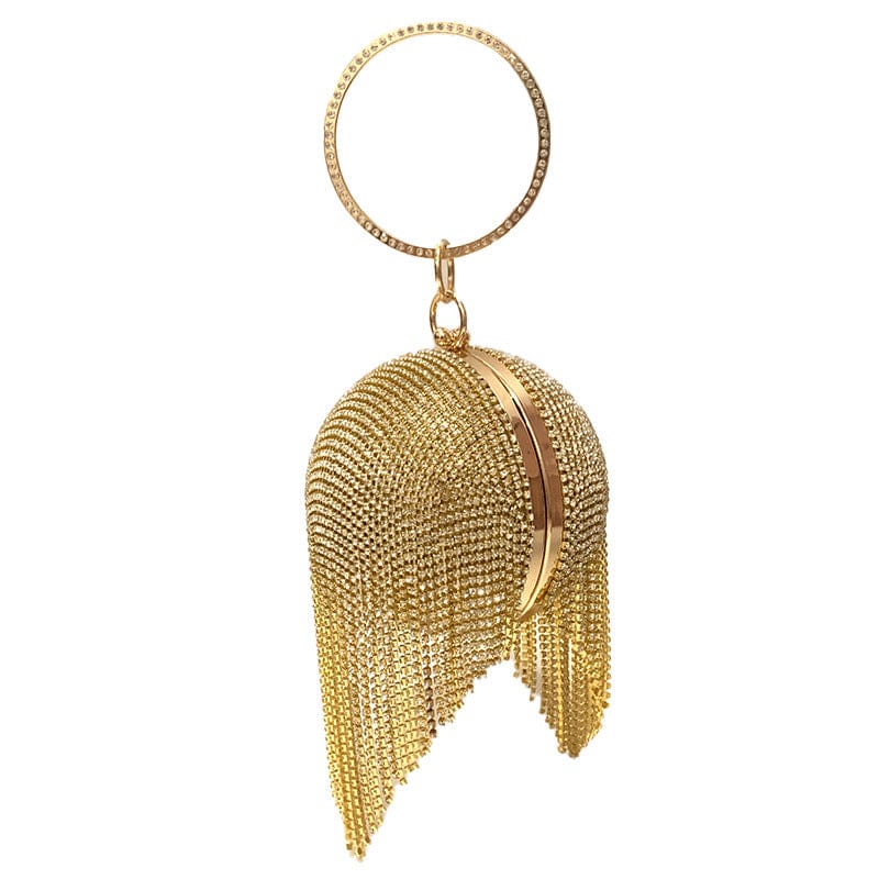 2022 Luxury Ball Handbags for Women Portable Dinner Bag Shiny Bag Wedding Diamond Clutch Bag