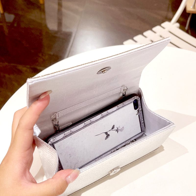 2022 Luxury Chic Diamond Small Hand Bags Rhinestone Handbags Bling Purses for Women Clutch Bag Evening Bags