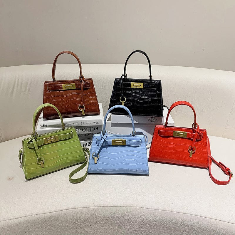 2022 Luxury Designer Bags High Quality PU Leather Crocodile Pattern Handbags Ladies Bags Women