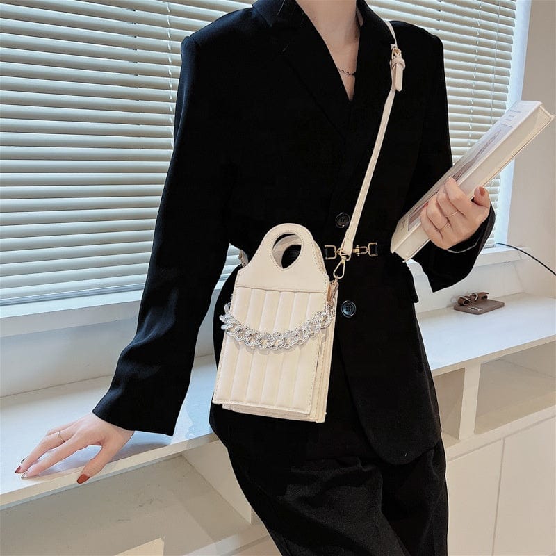 2022 Mini Purses Chain Bling Small Leather Custom Crossbody Fashion Bags Designer Handbags Famous Brands Women Hand Bags