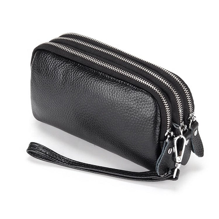 2022 New Arrival Three Layer Women's Men Wristlets Portable Luxury Wrist Bags for Women