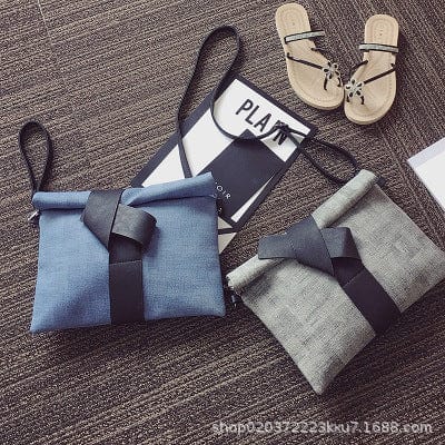 2022 New Cross-body bag Clash-colored envelope bag women's fashion simple clutch bag