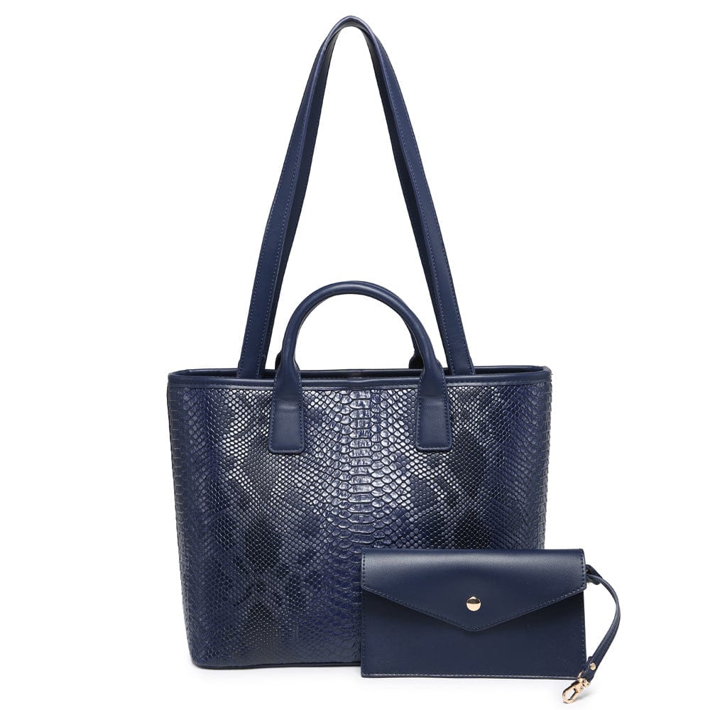 2022 New Design Snake Leather Luxury Bags Quality Python Leather Women Tote Bag Custom