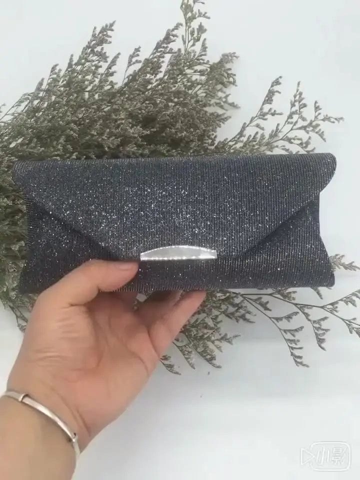 2022 New Fashion Matte Dinner Party Bag Lady Clutch Chain Bag Small Flashing Material Envelope Evening Bag