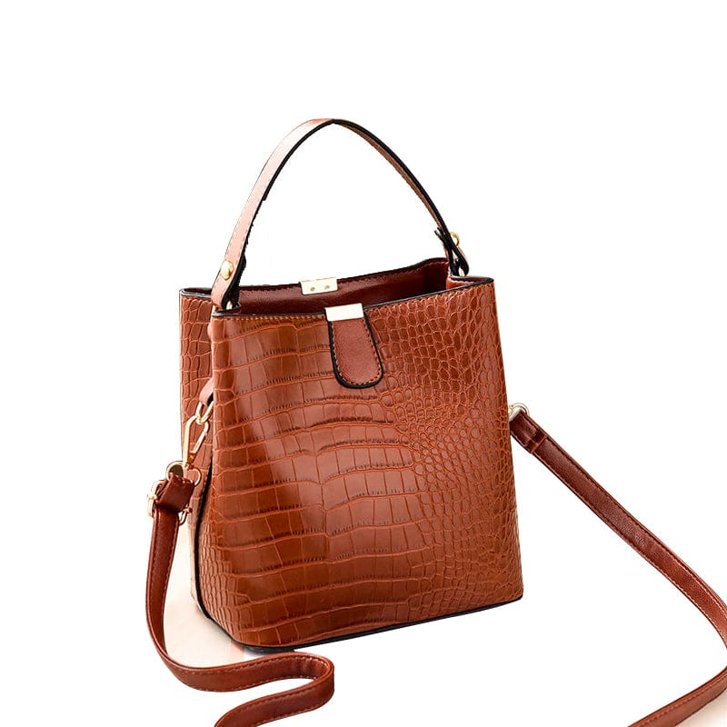 2022 new Fashion shoulder bags crossbody women bags messenger Lady Alligator Pattern bucket handbags