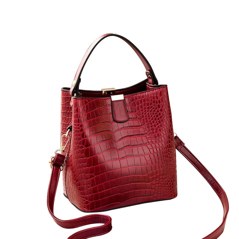 2022 new Fashion shoulder bags crossbody women bags messenger Lady Alligator Pattern bucket handbags