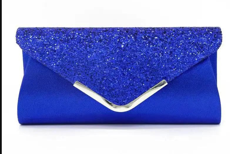 2022 New Large Capacity Fashionable Flash Material Pu Ladies Shoulder Bag Handmade All Match Clutch Evening Party Bag For Woman