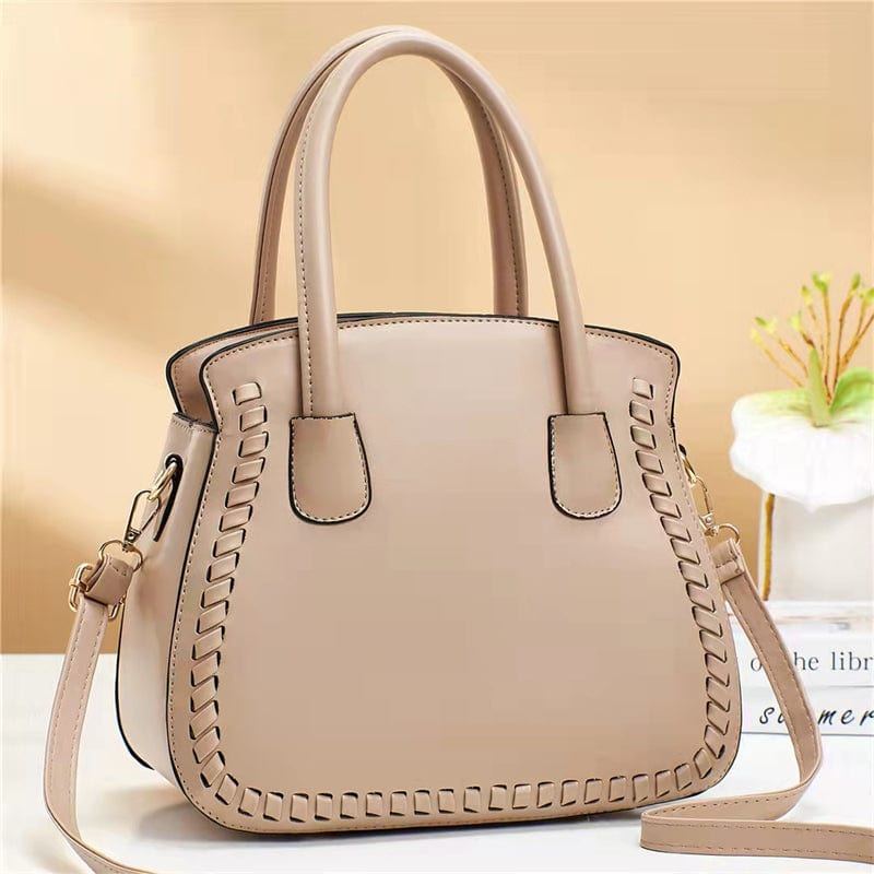 2022 New pure color simple large capacity single shoulder bag factory wholesale cross-body bag leather women hand bags handbags