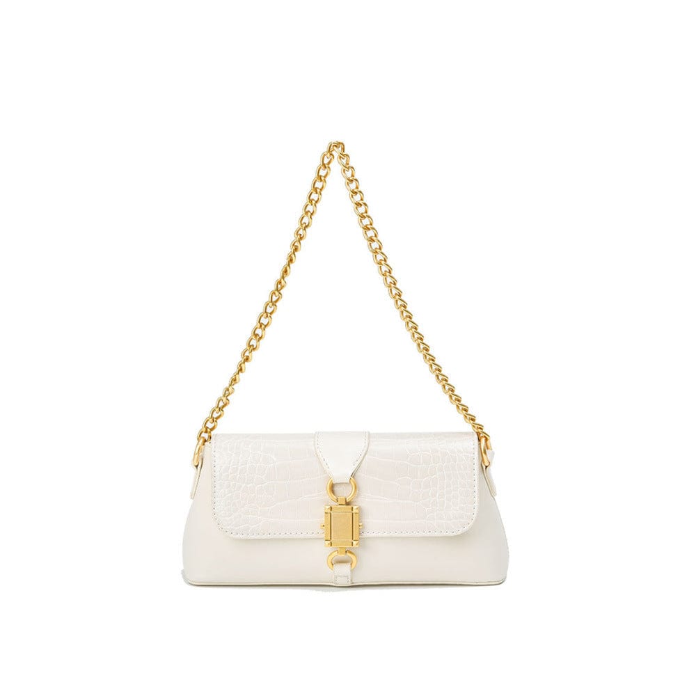 2022 New Spring Pure Colored Chain Women's Bag PU Shoulder Hot Sales Lady Crossbodys Luxury Pu Shoulder Bags