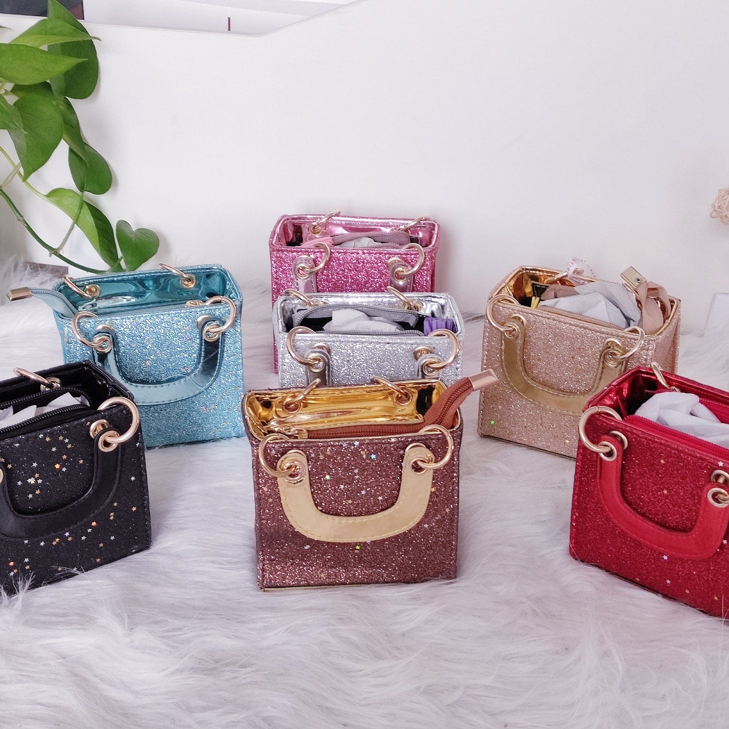 2022 Newest Style Toddler Baby Messenger Bags Kids Girls Princess Shoulder Bags Handbags Solid Bowknot Princess Coin Purses