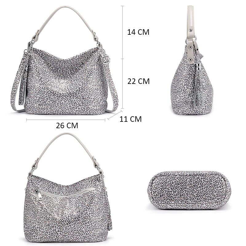 2022 REALER Dropshipping Shoulder Crossbody Bags Ladies Totes Hand bags custom Hobo bags Genuine Leather women handbags