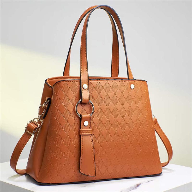 2022 rhombus women's bag elegant large capacity ladies shoulder bag handbags wholesale