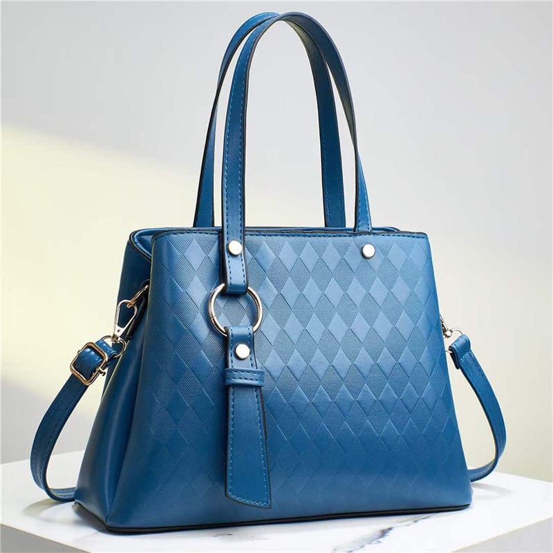 2022 rhombus women's bag elegant large capacity ladies shoulder bag handbags wholesale