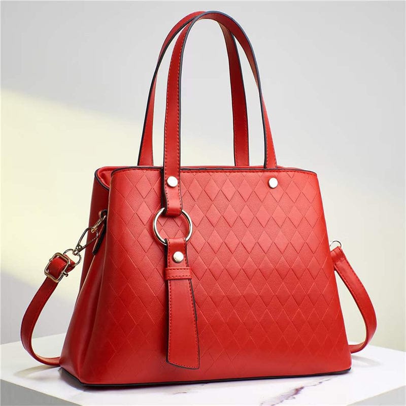2022 rhombus women's bag elegant large capacity ladies shoulder bag handbags wholesale