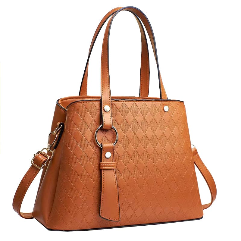 2022 rhombus women's bag elegant large capacity ladies shoulder bag handbags wholesale