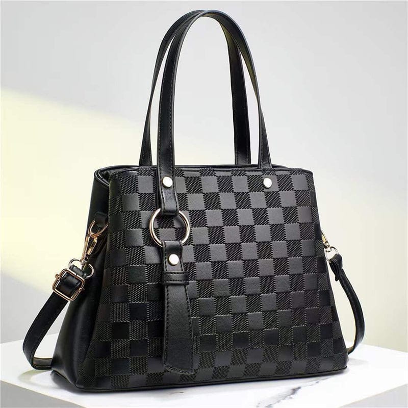 2022 simple plaid design fashion luxury tote bag designer women shoulder bag manufacturer customization handbags