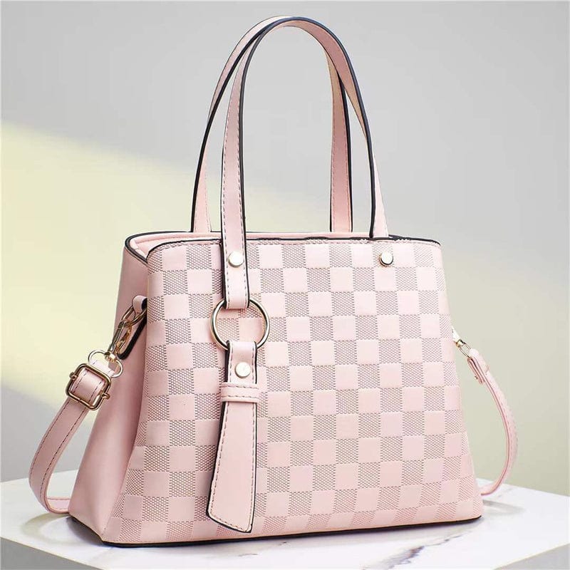2022 simple plaid design fashion luxury tote bag designer women shoulder bag manufacturer customization handbags