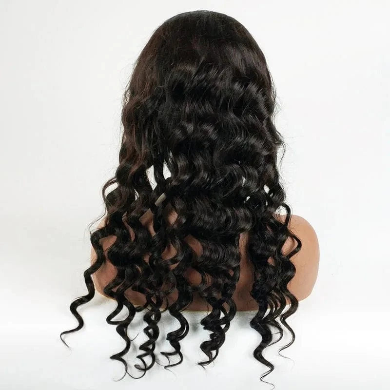2022 Stock 100% Virgin Brazilian Human Hair 1B Straight Body Wave Deep Wave Curly 13X4 Hd Lace Frontal High density Wig