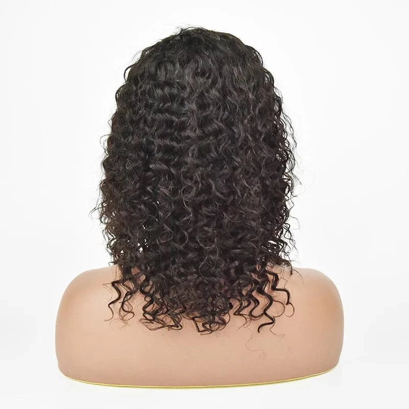 2022 Stock 100% Virgin Brazilian Human Hair 1B Straight Body Wave Deep Wave Curly 13X4 Hd Lace Frontal High density Wig
