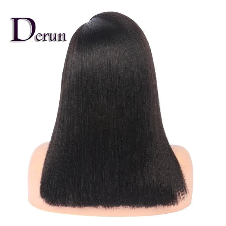 2022 Stock 100% Virgin Brazilian Human Hair 1B Straight Body Wave Deep Wave Curly 13X4 Hd Lace Frontal High density Wig