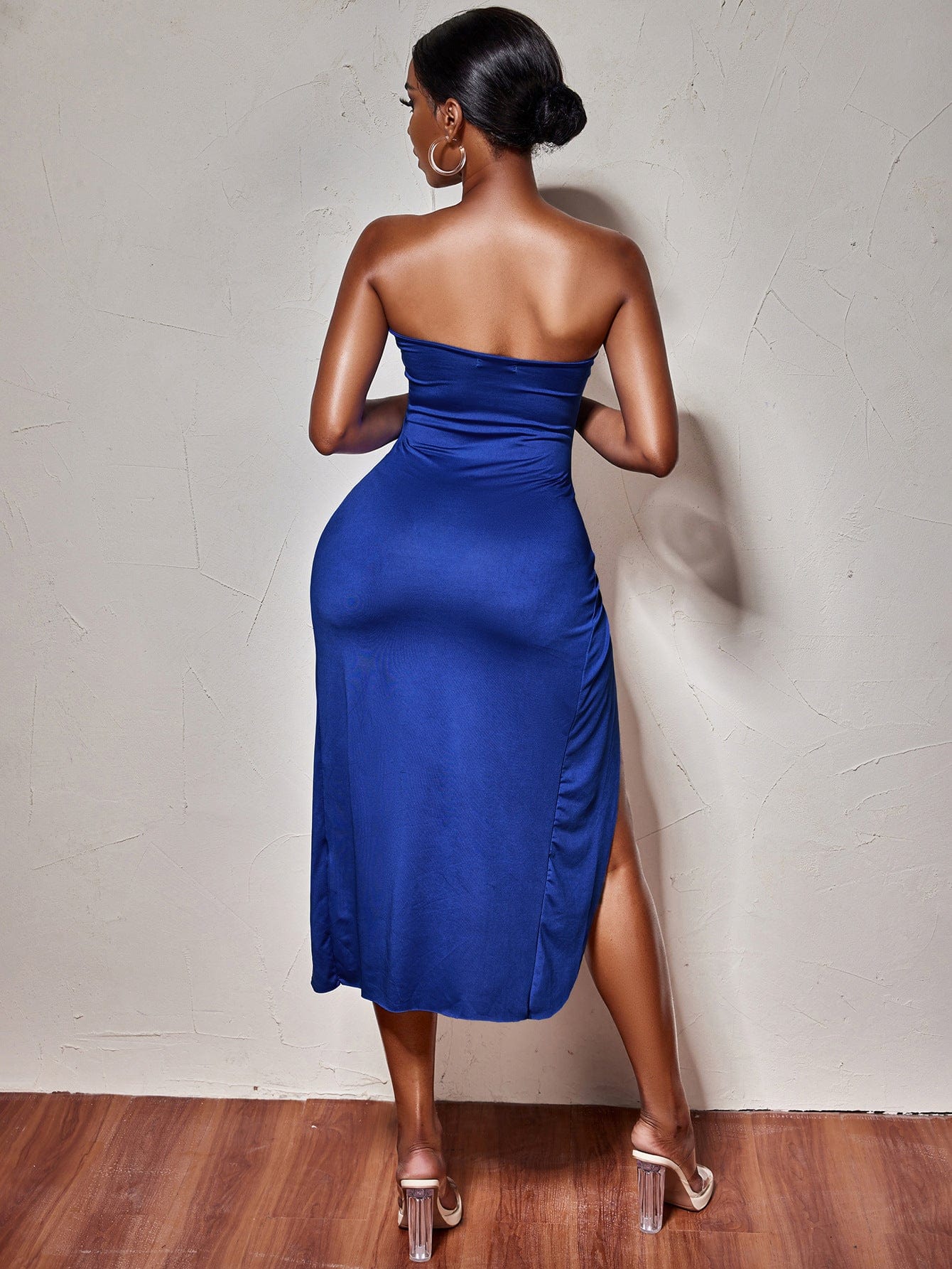 2022 summer woman formal elegant party dresses girl tight strapless stretch dresses off shoulder sexy dress